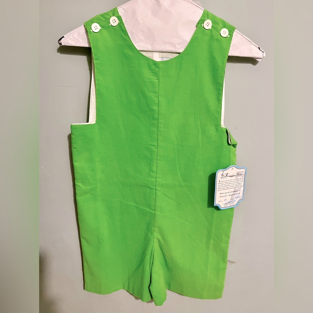 Remember Nguyen Lime Green Boys Outfit • Size 4T • New with Tags!